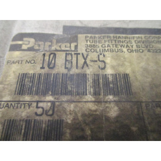 Parker 10-BTX-S Triple-Lok Flare Nut 10BTXS (Pack of 38)