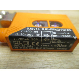 IFM Efector 0JH-FPKGF0AS Photoelectric Sensor Switch 0J5044 - Used