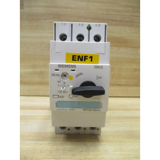 Siemens 3RV1031-4GA10 Sirius Motor Starter 3RV10314GA10 - Used