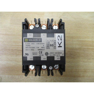 Square D 8910 DPA63V02 Contactor 8910DPA63V02 - Used