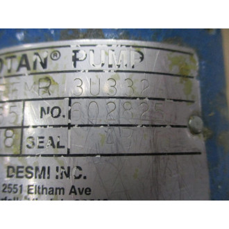 Desmi CD41FFMR 3U332 Rotan Pump CD41EFMR3U332 - Used