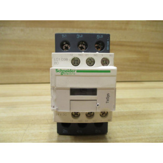 Schneider LC1 D38 BD TeSys Contactor LC1D38BD W Diode - Used