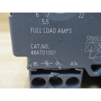 Siemens 48ATD1S00 Overload Relay - Used