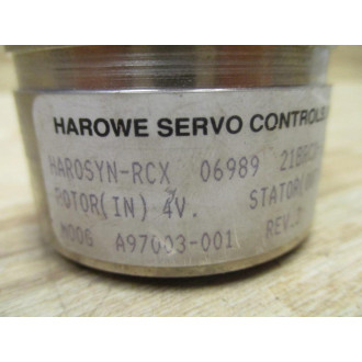 Harowe Servo Controls 21BRCX-310-H20A15 Harosyn-RCX Resolver W Bearing - Used