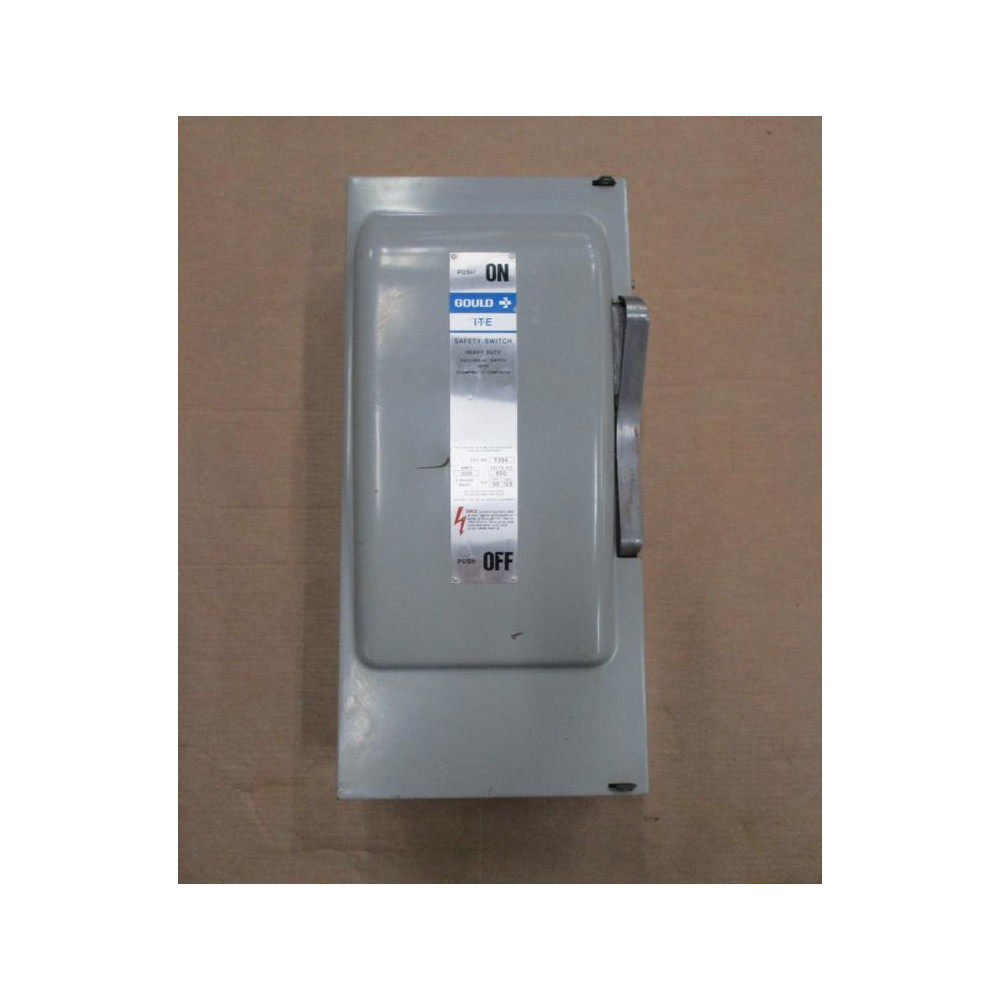 Gould ITE F354 Vacu-Break Safety Switch - Used