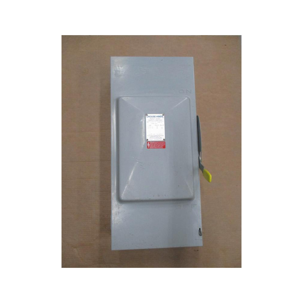 Crouse-Hinds HH424N Heavy Duty Safety Switch - Used