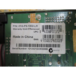 EVGA 01G-P3-1302-LR Video Card 01GP31302LR 3 Port, W Bracket - Used