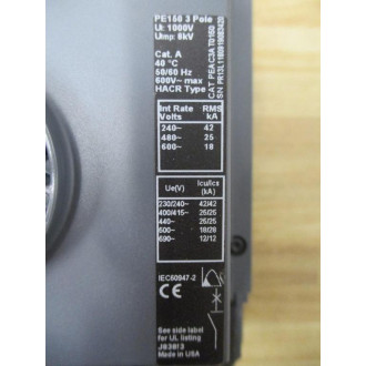 General Electric PEAC3ATSB0125 GuardEon Circuit Breaker GE - Used