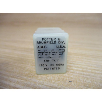 Potter & Brumfield KHP-17A11-120V AC Relay KHP-17A11-120VAC