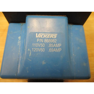 Vickers DG4S4-012C-B-60 Directional Control Valve 879135 - Used