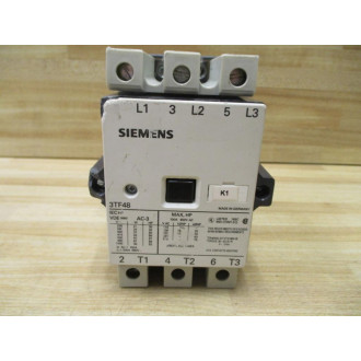 Siemens 3TF4822-0AK6 Contactor 3TF48220AK6 Chipped - Used