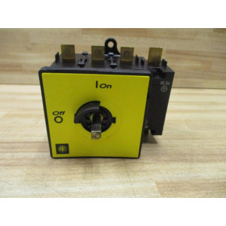 TE Connectivity V5 Disconnect Switch WO Terminal Covers - Used