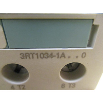 Siemens 3RT1034-1AB00 Contactor 3RT10341AB00 - Used