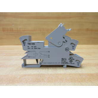 Wago 788-506 Relay Module 788506 (Pack of 5) - New No Box