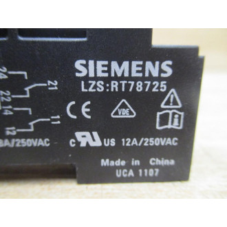 Siemens LZS:RT78725 Relay LZSRT78725 W Relay & LED Module - New No Box