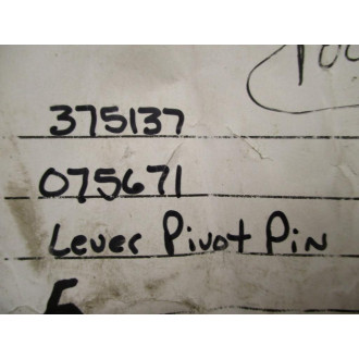 Incoe 075671 Lever Pivot Pin 12mm OD x 60mm Length (Pack of 5)