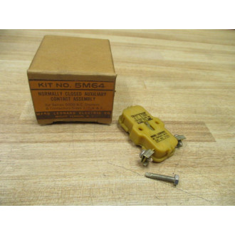 Joslyn Clark Ward Leonard 5M64 Contact 5M-64 Yellow