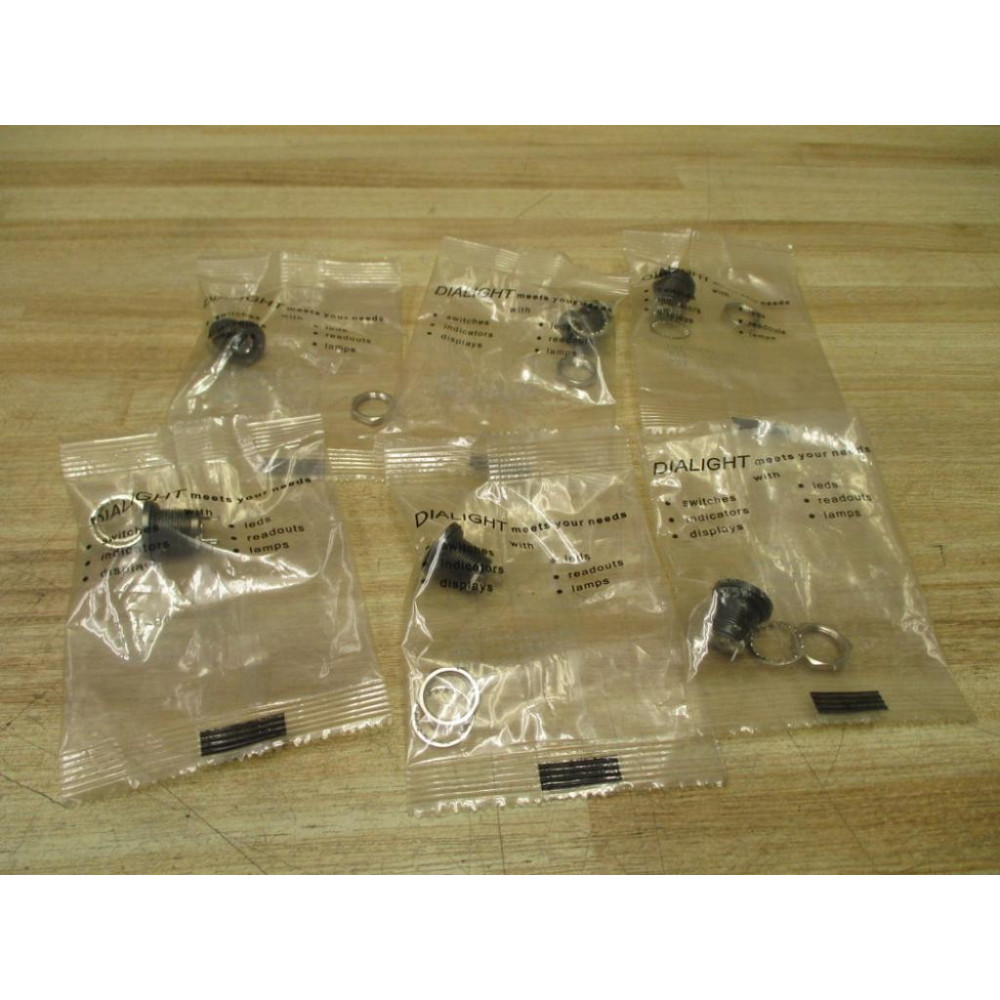 Dialight 101-8430-09-203 Lamp Holder 101843009203 (Pack of 6)