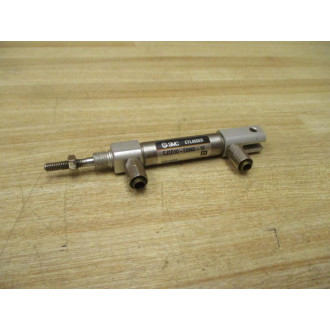 SMC CJ2D10-E0965-15 Air Cylinder CJ2D10E096515 W Fittings (Pack of 3) - Used