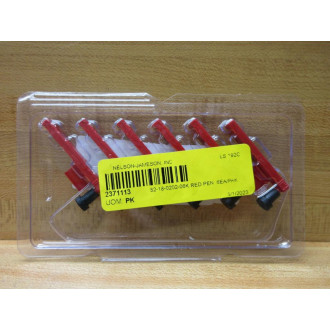 Nelson-Jameson 82-18-0102-06K Red Chart Pen 8218010206K (Pack of 6)
