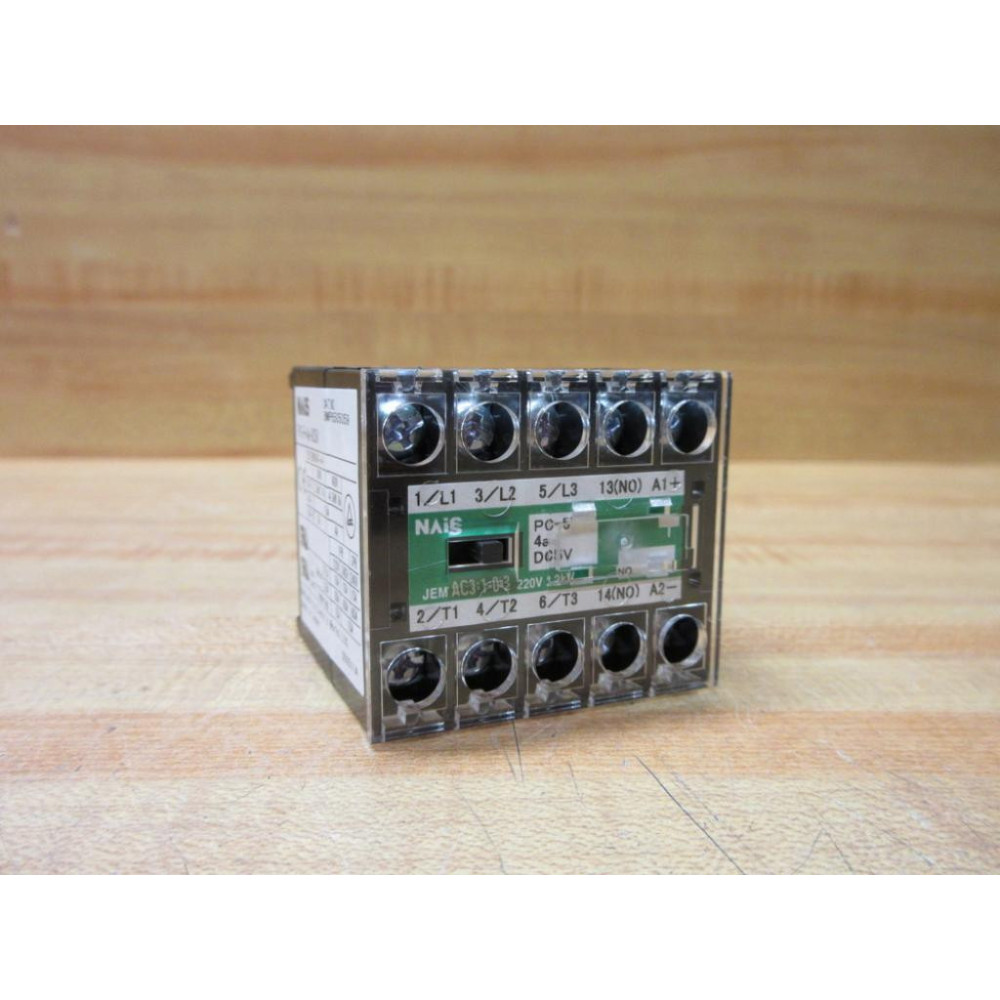 Matsushita Electric BMP6505059 NAIS Contactor PC-5-4A-DC5V Cracked - New No Box