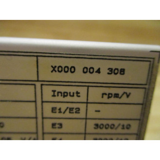 Indramat X000 004 308 Program Module X000004308