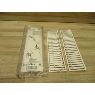 Allen Bradley 1492-N41 Terminal Marking Cards 1492N41 (Pack of 50)