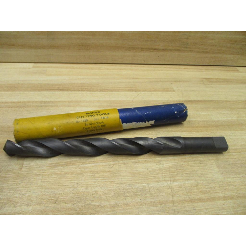 Morse Cutting Tools 1320 Taper Length Drill Size: 1316"