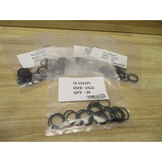 Viton CAA086 O-Ring 75 (Pack of 100)