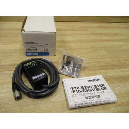 Pattern Match Sensor Omron F10-S50R Pattern Matching Sensor F10S50R