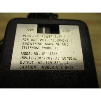 IE-1357 Plug-In Power Supply IE1357 - Used