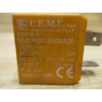 CEME 5541NB1.5SB0A51 Coil 5541NB15SB0A51 Coil Only,10 Bar - New No Box
