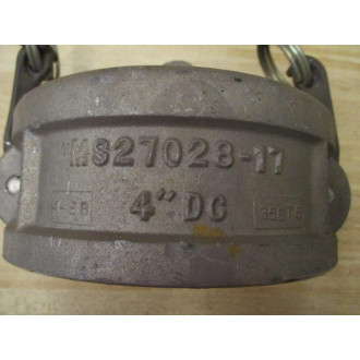 Ever-Tite MS27028-17 4" Coupling Cap MS2702817 - Used
