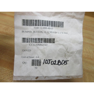 Generic 5340-12-000-4847 Bumper Button 11.11MM (Pack of 50)
