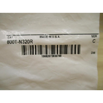 Allen Bradley 800T-N320R LED Pilot Light  800TN320R 120V Or 130V