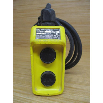 Square D 9001 BW-72Y Pendant Enclosure 15396 W Cable - Used