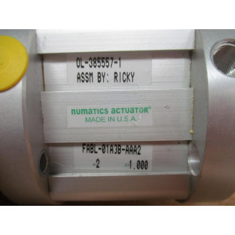 Numatics FABL-01A3B-AAA2 Cylinder 0L-385557-1 - New No Box