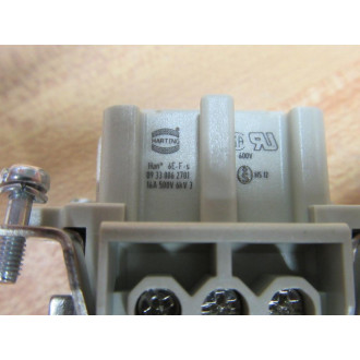 Harting 09330062701 Rectangular Socket Insert HAN 6E-BU-S