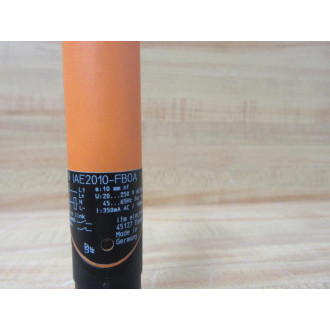IFM Efector IA0069 Photoelectric Sensor IAE2010-FB0A WHardware - New No Box