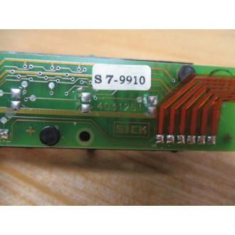 Sick 4031251 Light Curtain Board W Wired Connector - Used