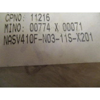 SMC NASV410F-N03-11S-X201 Exhaust Speed Controller ASV410F - New No Box