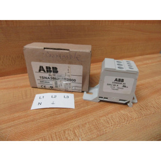 ABB 1SNA356208R2500 Distribution Terminal Block 0356208 25 BRU80A