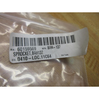 BAH-137 Sprocket BAH137 - New No Box