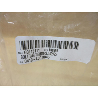 040995 Wire Tightener Bolt (Pack of 13)