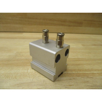 Festo ADV-20-10-A Pneumatic Air Cylinder 12491 V708 W Fittings - Used