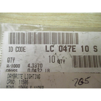 Lee Spring LC 047E 10S Compression Spring LC047E10S (Pack of 10)