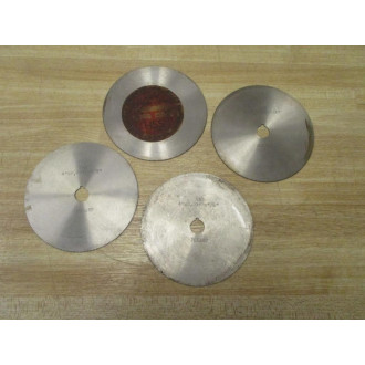 HSS Poland 4"X0,051"X12" Screw Slotting Cutter 4X0051X12 (Pack of 4) - New No Box