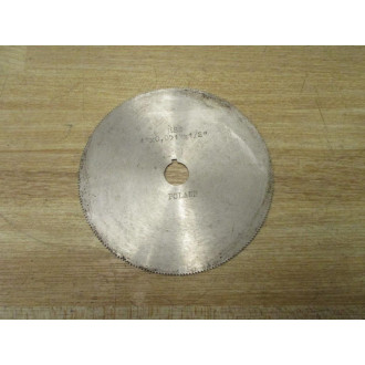 HSS Poland 4"X0,051"X12" Screw Slotting Cutter 4X0051X12 (Pack of 4) - New No Box
