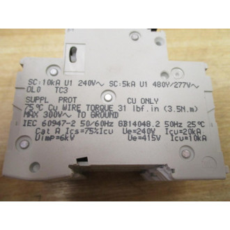 Schneider 24543 Square D 32A Breaker Merlin Gerin MG24543 - Used