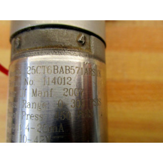 Viatran 25CT6BAB571ARSYK Pressure Tranducer - Used
